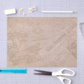 古い新聞 薄葉紙 (クラフト)