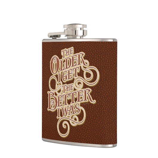 古い方が良い フラスク (左)