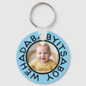 古い日おもしろいからのWehadabyitsaboy文字 キーホルダー (裏面)