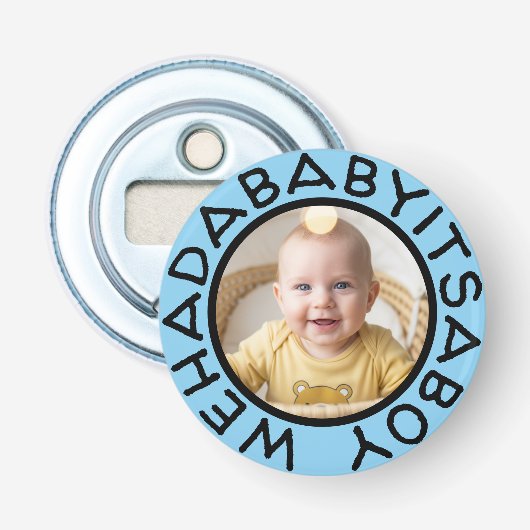 古い日おもしろいからのWehadabyitsaboy文字 栓抜き (正面)