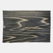 古い日本の木目パターン キッチンタオル (横)