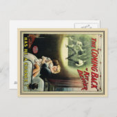 古い映画のポスター ポストカード (正面/裏面)