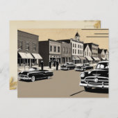 古い時代 シーズンポストカード (正面/裏面)