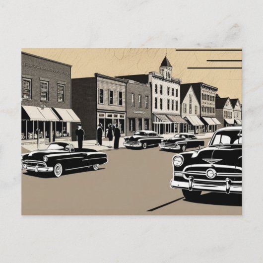 古い時代 シーズンポストカード (正面)