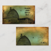 古い時代 名刺 (正面/裏面)