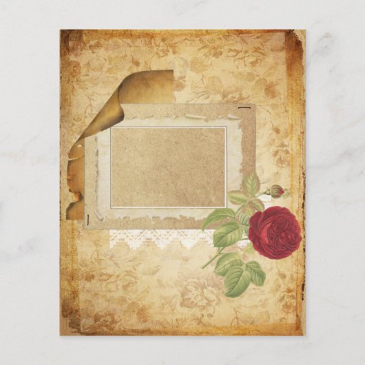 古い時刻のフローラ簡単ページ (裏面)