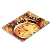 古い時計 ノートブック (左側)