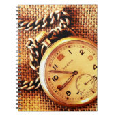 古い時計 ノートブック (正面)