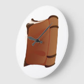 古い時計 ラージ壁時計 (傾斜)