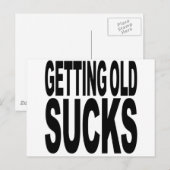 古い最低 ポストカード (正面/裏面)