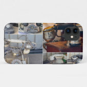 古い有線の電話は美しいレトロなスタイル! Case-Mate iPhoneケース (裏面(横))
