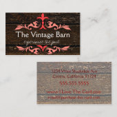 古い木およびモモスクロール 名刺 (正面/裏面)