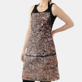 古い木のテクスチャcloseupaからの抽象芸術背景 エプロン (インサイチュ)