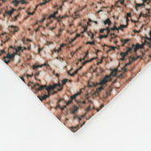 古い木のテクスチャcloseupaからの抽象芸術背景 フリースブランケット (角)