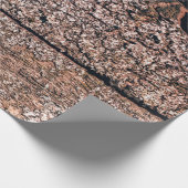 古い木のテクスチャcloseupaからの抽象芸術背景 ラッピングペーパー (角)