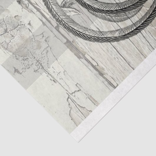 古い木のデコペフランスのージの鶏をル・プーレット 薄葉紙 (詳細)