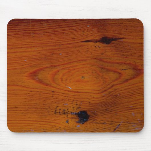 古い木の口 マウスパッド (正面)