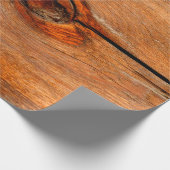 古い木の抽象的な、背景のある、板のある、茶色い、樽のある ラッピングペーパー (角)