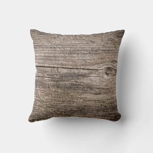 古い木の板 クッション (裏面)