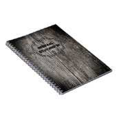 古い木の板 ノートブック (右側)