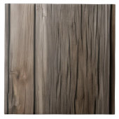 古い木の模造 タイル (正面)