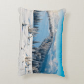 古い木グランジの地質や地肌にテルミがある アクセントクッション (裏面(縦))