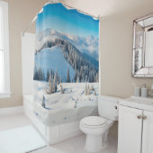 古い木グランジの地質や地肌にテルミがある シャワーカーテン (インサイチュ)