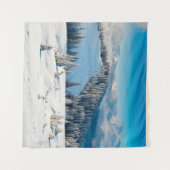 古い木グランジの地質や地肌にテルミがある タペストリー (正面(横))