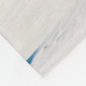 古い木グランジの地質や地肌にテルミがある フリースブランケット (角)