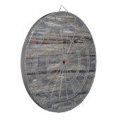 古い木材の背景：独自のテキストを作成する ダーツボード (正面左)