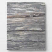 古い木材の背景：独自のテキストを作成する フォトプラーク (正面)