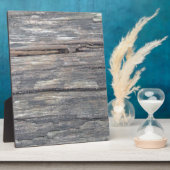 古い木材の背景：独自のテキストを作成する フォトプラーク (側面)