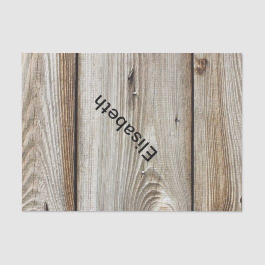 古い木材ティッシュペーパー 薄葉紙 (正面)