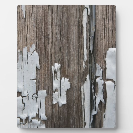 古い木材 フォトプラーク (正面)
