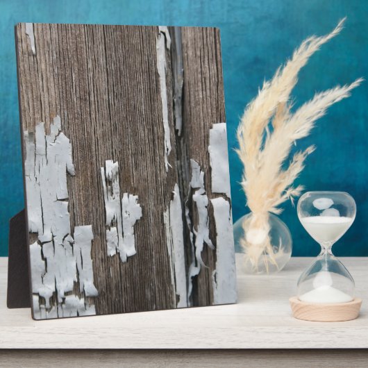 古い木材 フォトプラーク (側面)