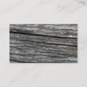 古い木材 名刺 (裏面)