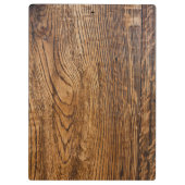 古い木目 クリップボード (裏面)