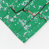 古い木製のフェンスの質感は粗末である。グレ フリースブランケット (角)