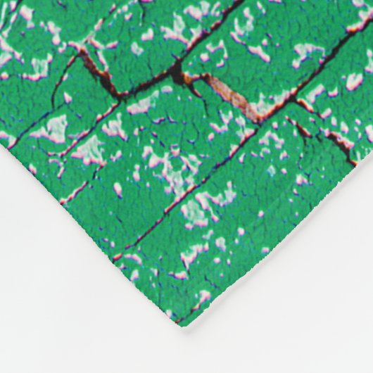 古い木製のフェンスの質感は粗末である。グレ フリースブランケット (角)