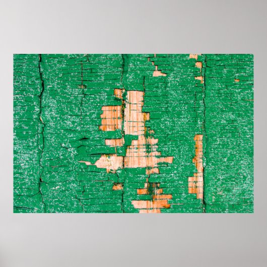 古い木製のフェンスの質感は粗末である。グレ ポスター (正面)