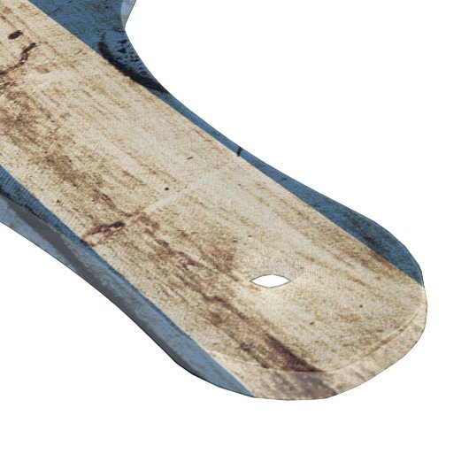 古い木製の穀物のウルグアイの旗 カッティングボード (角)