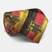 古い木製の穀物のドイツ旗 ネクタイ (ロール)