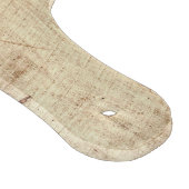 古い木製の穀物のドミニカ共和国の旗 カッティングボード (角)