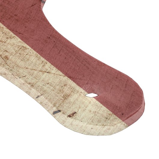 古い木製の穀物のノースカロライナの州の旗 カッティングボード (角)