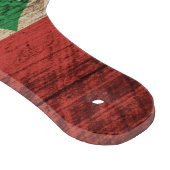 古い木製の穀物のレバノンの旗 カッティングボード (角)