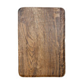 古い木製の穀物の一見 バスマット (正面縦)