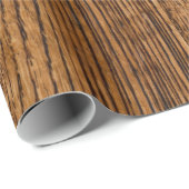 古い木製の穀物の一見 ラッピングペーパー (ロールコーナー)