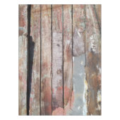 古い木製の素朴なボート木製の板 テーブルクロス (正面)