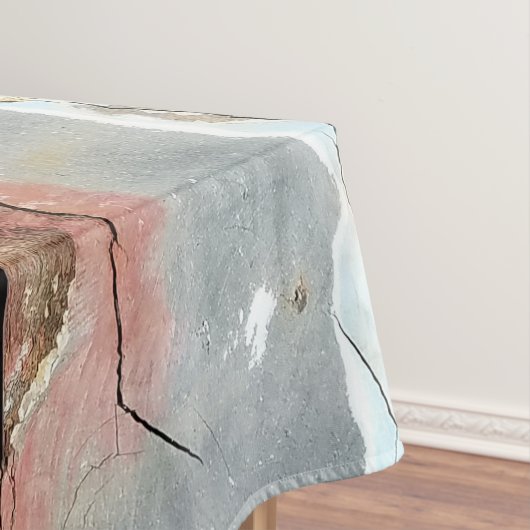 古い木製の素朴なボート木製の板 テーブルクロス (インサイチュ)