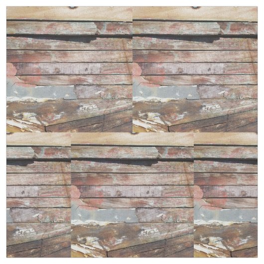 古い木製の素朴なボート木製の板 ファブリック (見本)